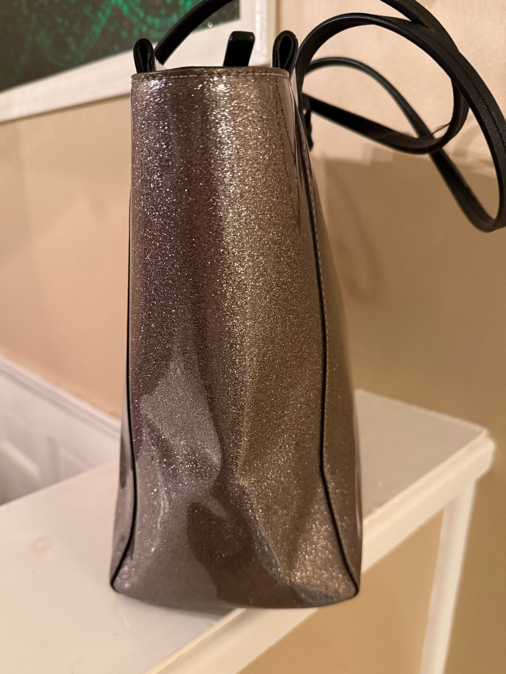 Kate Spade Mavis Street Taden Glitter Large Tote - Picture 10 of 14